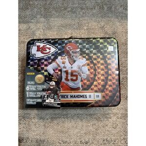 Panini Revolution Patrick  Mahomes Tin-CGC Graded Card & 6 Packs -Sealed